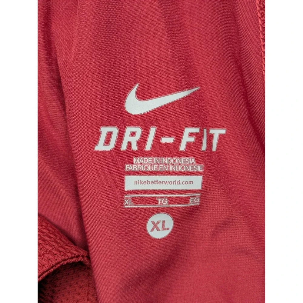 Oklahoma Sooners Shorts Mens XL Red NCAA Basketball Nike Dri-FIT OU Logo